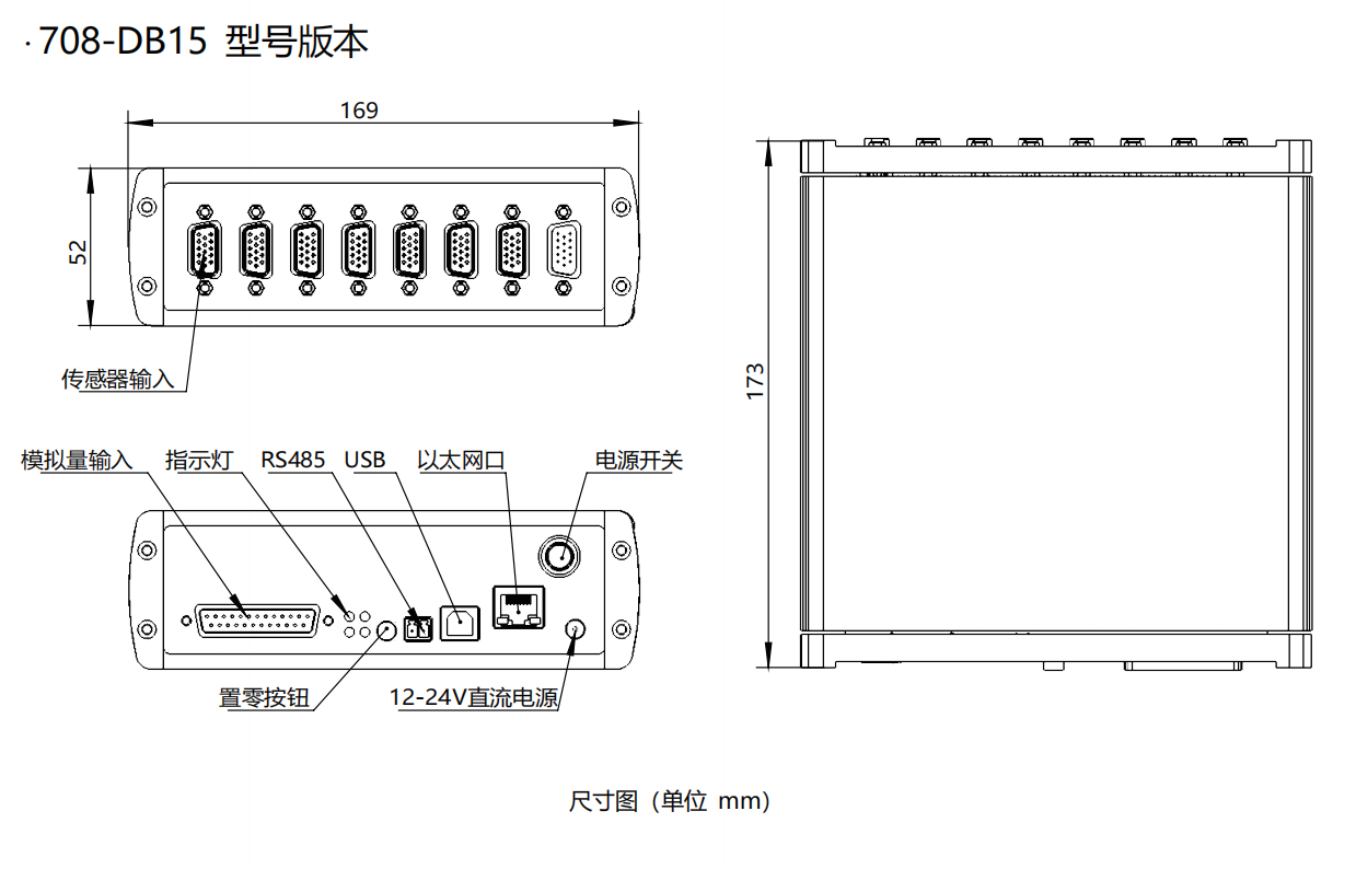 708 系列八通道數(shù)據(jù)采集器