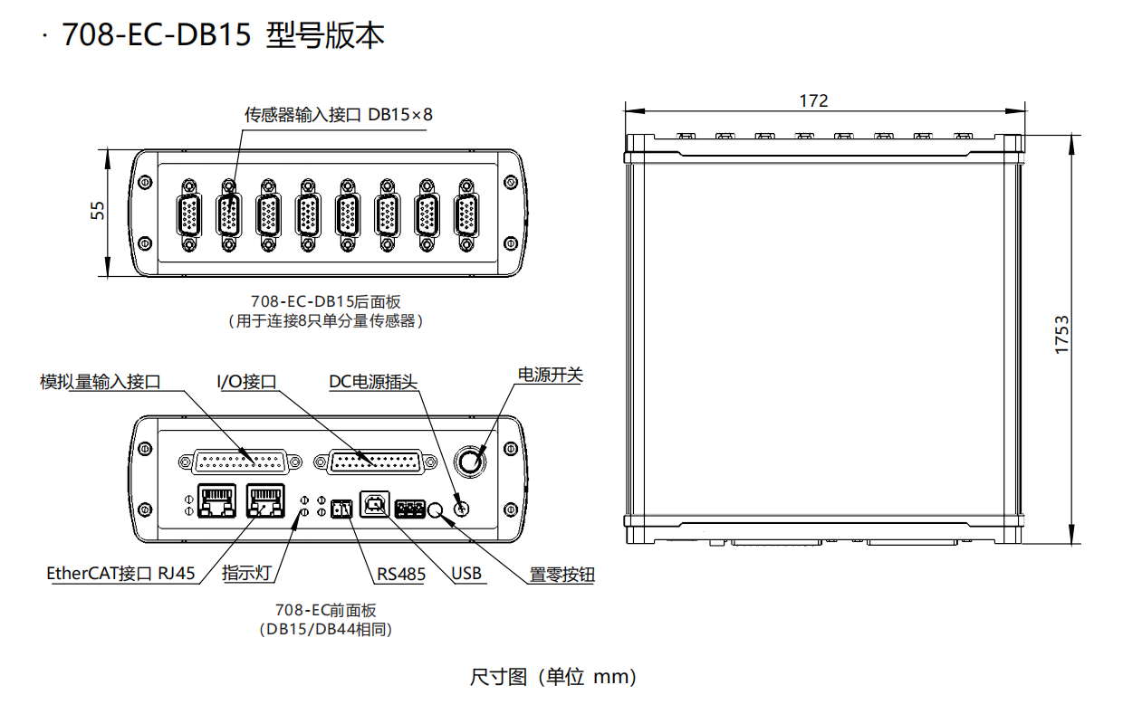 708-EC 八通道數(shù)據(jù)采集器